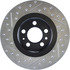 127.33054L by CENTRIC - Slotted Drilled Rotor