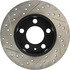 127.33057L by CENTRIC - Slotted Drilled Rotor