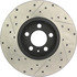 127.33059CL by CENTRIC - Sportstop Cryo Drilled & Slotted Rotor, Left