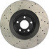 127.33100L by CENTRIC - Slotted Drilled Rotor