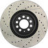 127.33062CL by CENTRIC - Sportstop Cryo Drilled & Slotted Rotor, Left