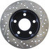 127.33064R by CENTRIC - Slotted Drilled Rotor