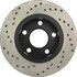 127.33067L by CENTRIC - Slotted Drilled Rotor