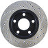 127.33067R by CENTRIC - Slotted Drilled Rotor