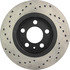 127.33069L by CENTRIC - Slotted Drilled Rotor