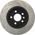 Centric 127.33076CR Disc Brake Rotor Sportstop Cryo Drilled & Slotted Rotor, Right