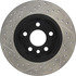 Centric 127.33076L Disc Brake Rotor Slotted Drilled Rotor