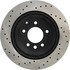 127.33078L by CENTRIC - Slotted Drilled Rotor