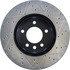 127.33079R by CENTRIC - Slotted Drilled Rotor