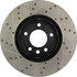 127.33080L by CENTRIC - Slotted Drilled Rotor