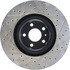 127.33087R by CENTRIC - Slotted Drilled Rotor