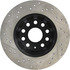 127.33099L by CENTRIC - Slotted Drilled Rotor