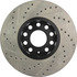 127.33103L by CENTRIC - Slotted Drilled Rotor