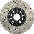 127.33103R by CENTRIC - Slotted Drilled Rotor