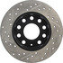 127.33106L by CENTRIC - Slotted Drilled Rotor