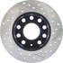 127.33106R by CENTRIC - Slotted Drilled Rotor