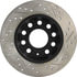 127.33108CR by CENTRIC - Sportstop Cryo Drilled & Slotted Rotor, Right