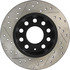 127.33108L by CENTRIC - Slotted Drilled Rotor