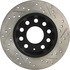 127.33108R by CENTRIC - Slotted Drilled Rotor