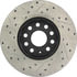 127.33110CL by CENTRIC - Sportstop Cryo Drilled & Slotted Rotor, Left