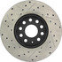 127.33110L by CENTRIC - Slotted Drilled Rotor