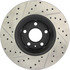 127.33111L by CENTRIC - Slotted Drilled Rotor