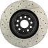 127.33112CL by CENTRIC - Sportstop Cryo Drilled & Slotted Rotor, Left