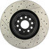 127.33112L by CENTRIC - Slotted Drilled Rotor