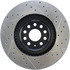 127.33112R by CENTRIC - Slotted Drilled Rotor