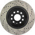 127.33113R by CENTRIC - Slotted Drilled Rotor