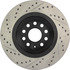 127.33113L by CENTRIC - Slotted Drilled Rotor