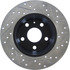 127.33119R by CENTRIC - Slotted Drilled Rotor