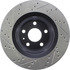 127.33121L by CENTRIC - Sport Drilled & Slotted Rotor, Left