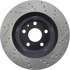 127.33121R by CENTRIC - Sport Drilled & Slotted Rotor, Right