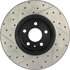 127.33123CL by CENTRIC - Sportstop Cryo Drilled & Slotted Rotor, Left