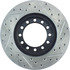 127.43016R by CENTRIC - Slotted Drilled Rotor