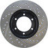 127.44044R by CENTRIC - Slotted Drilled Rotor