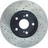 127.44079L by CENTRIC - Slotted Drilled Rotor