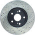 127.44079R by CENTRIC - Slotted Drilled Rotor