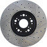 127.44083R by CENTRIC - Slotted Drilled Rotor