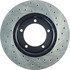 127.44086R by CENTRIC - Slotted Drilled Rotor