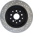 127.44090L by CENTRIC - Slotted Drilled Rotor