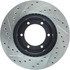 127.44091CL by CENTRIC - Sportstop Cryo Drilled & Slotted Rotor, Left