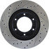 127.44093L by CENTRIC - Slotted Drilled Rotor