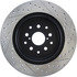 127.44105R by CENTRIC - Slotted Drilled Rotor