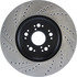 127.44107L by CENTRIC - Slotted Drilled Rotor