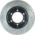 127.44109L by CENTRIC - Slotted Drilled Rotor