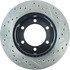 127.44109R by CENTRIC - Slotted Drilled Rotor