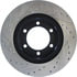 Centric 127.44112CL Disc Brake Rotor Sportstop Cryo Drilled & Slotted Rotor, Left