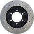 127.44112R by CENTRIC - Slotted Drilled Rotor